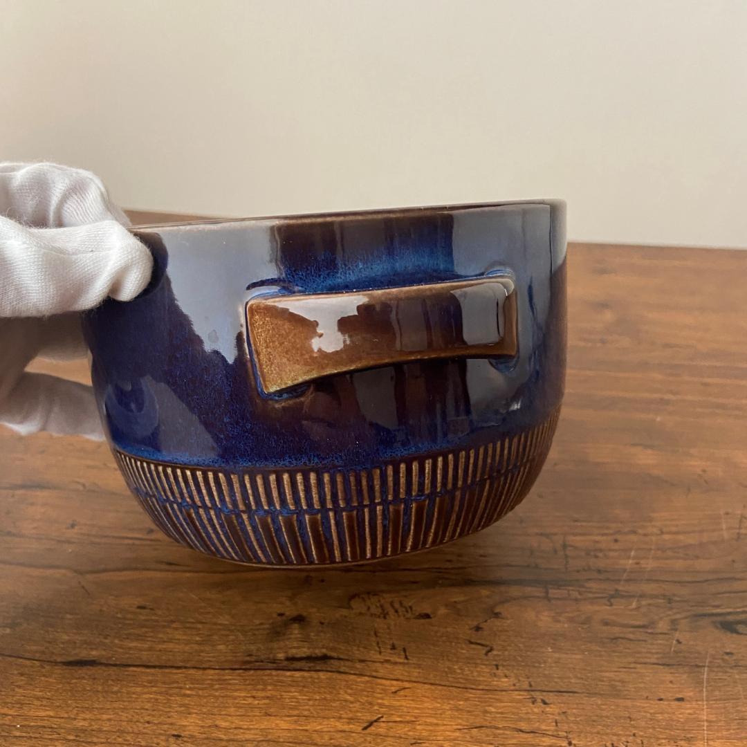 Gefle ゲフレ cosmos コスモス 蓋付 両手鍋 ブルー 青 北欧