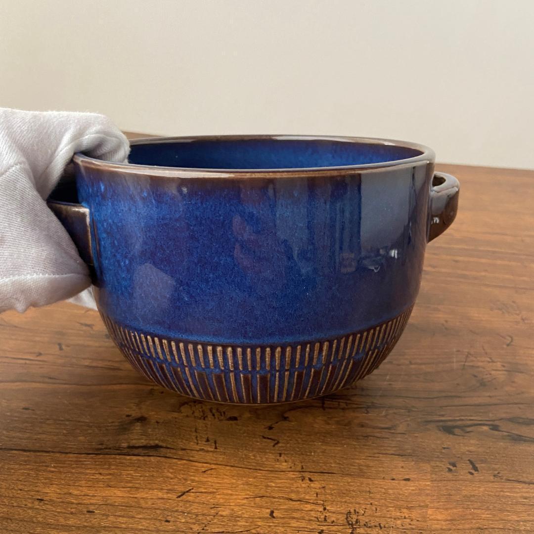 Gefle ゲフレ cosmos コスモス 蓋付 両手鍋 ブルー 青 北欧