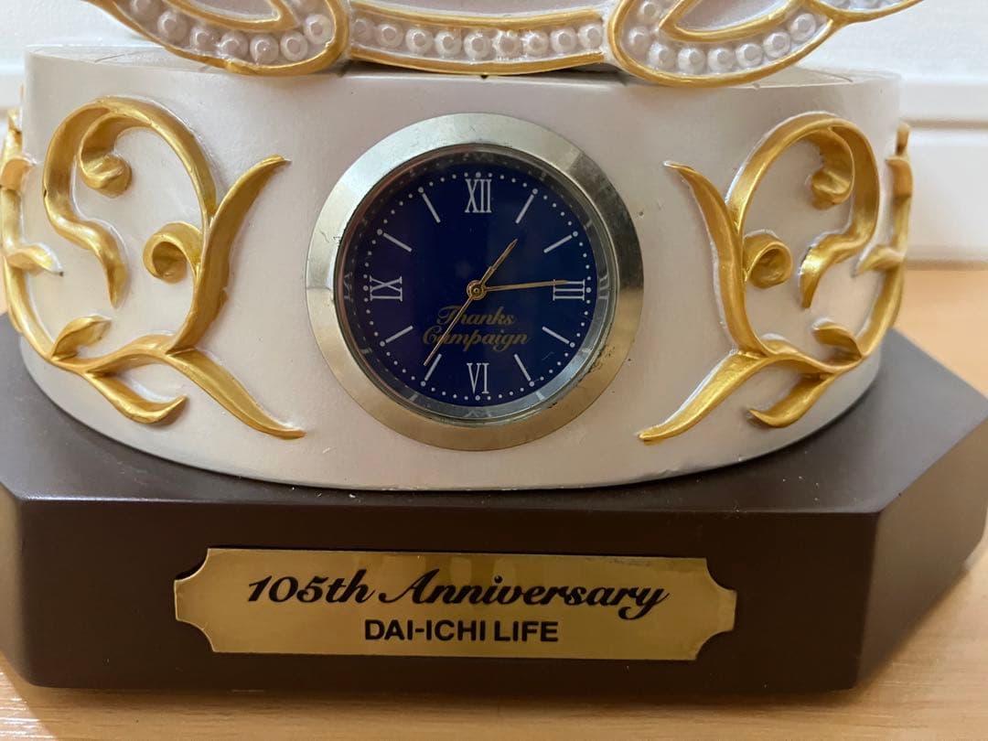 「ミッキー＆ミニー メモリアルオルゴール兼置き時計」