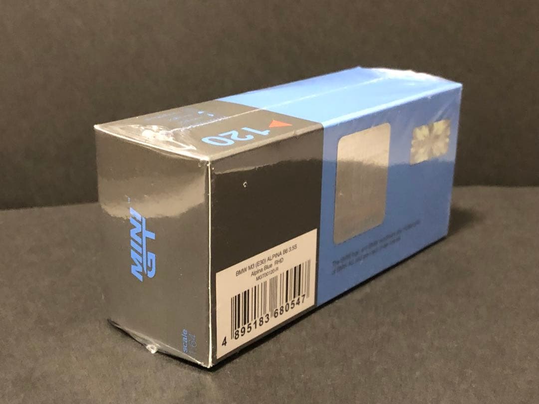 MINI GT 1/64 BMW M3 E30 ALPINA B6 3.5S 右