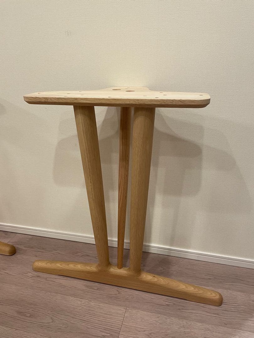 カリモクダイニングテーブル 脚のみ（ボルト付き） - メルカリ