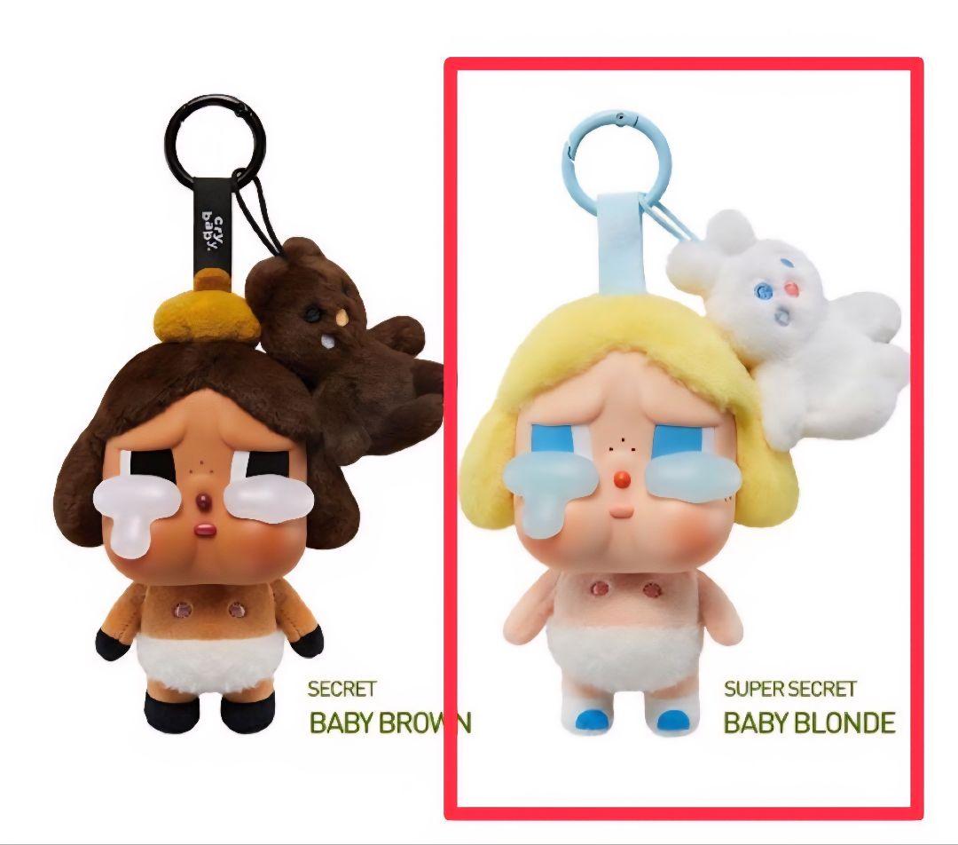 POPMART CRYBABY Crying Again シークレット 白 - メルカリ