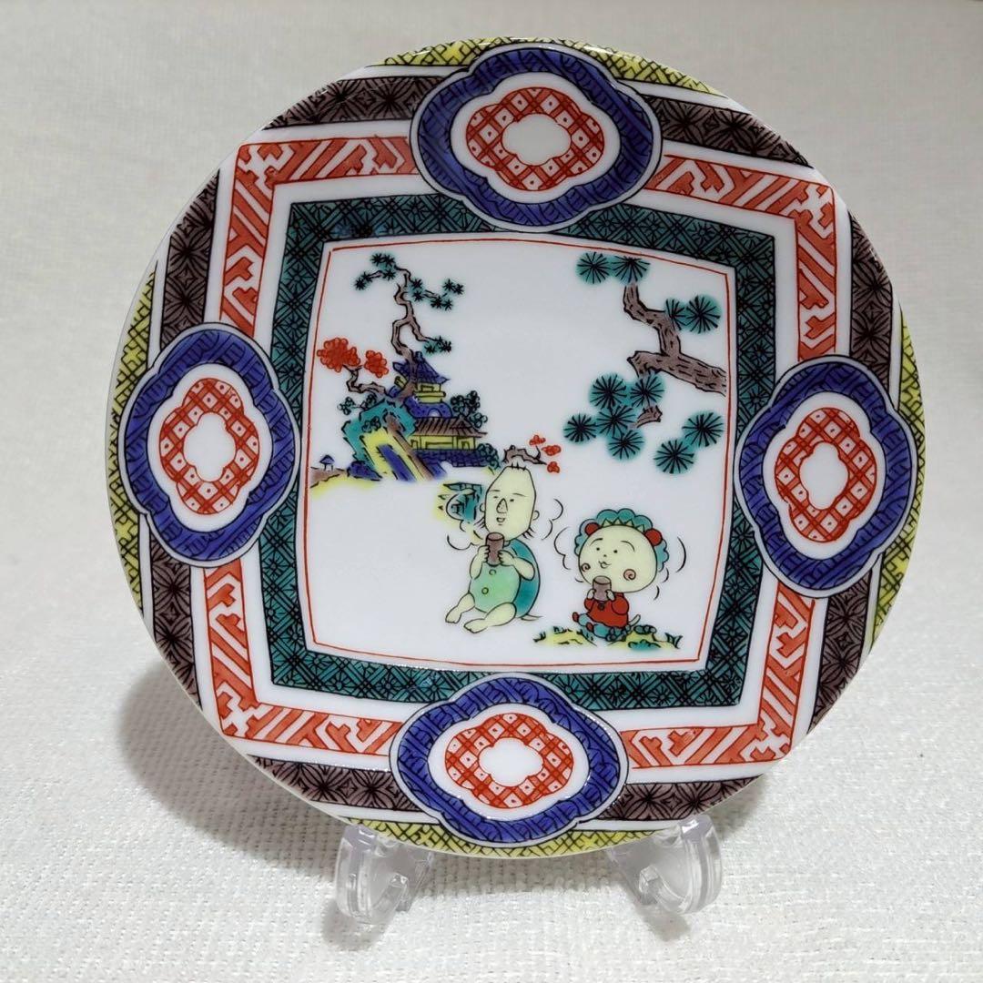 迅速発送メルカリ便！　コジコジ　九谷焼小皿　6枚フルコンプ！さくらももこ