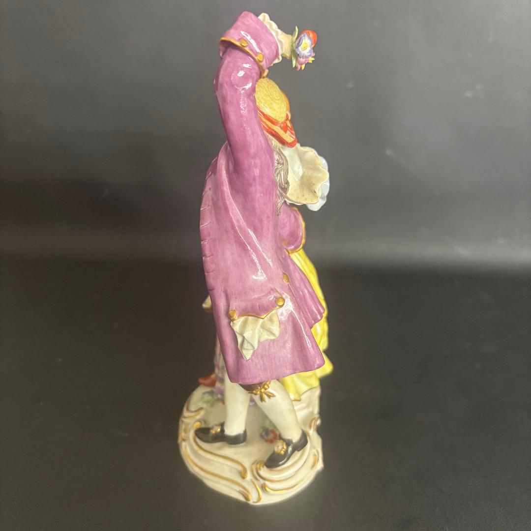 マイセン人形（フィギュリン）優美なカップル 〜夏の寓意〜