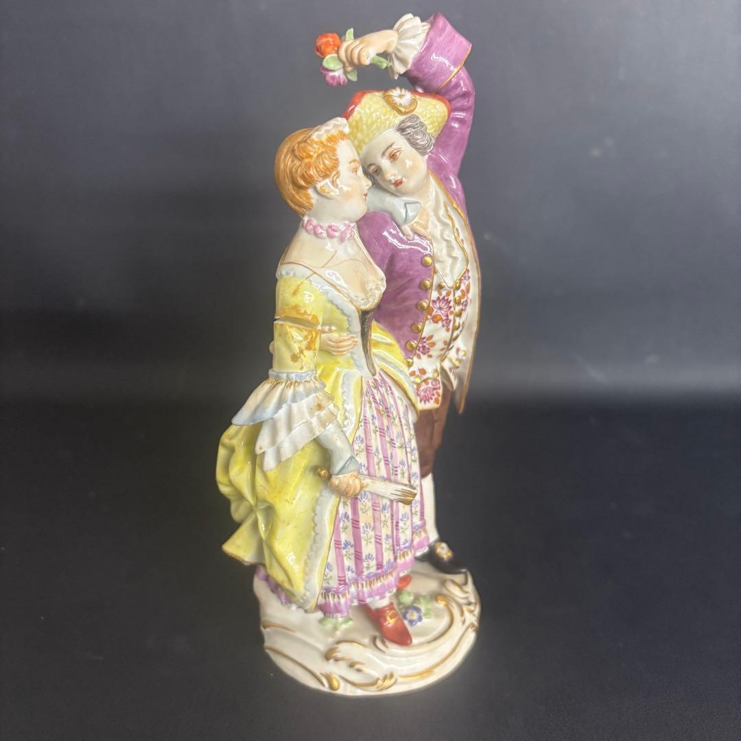 マイセン人形（フィギュリン）優美なカップル 〜夏の寓意〜