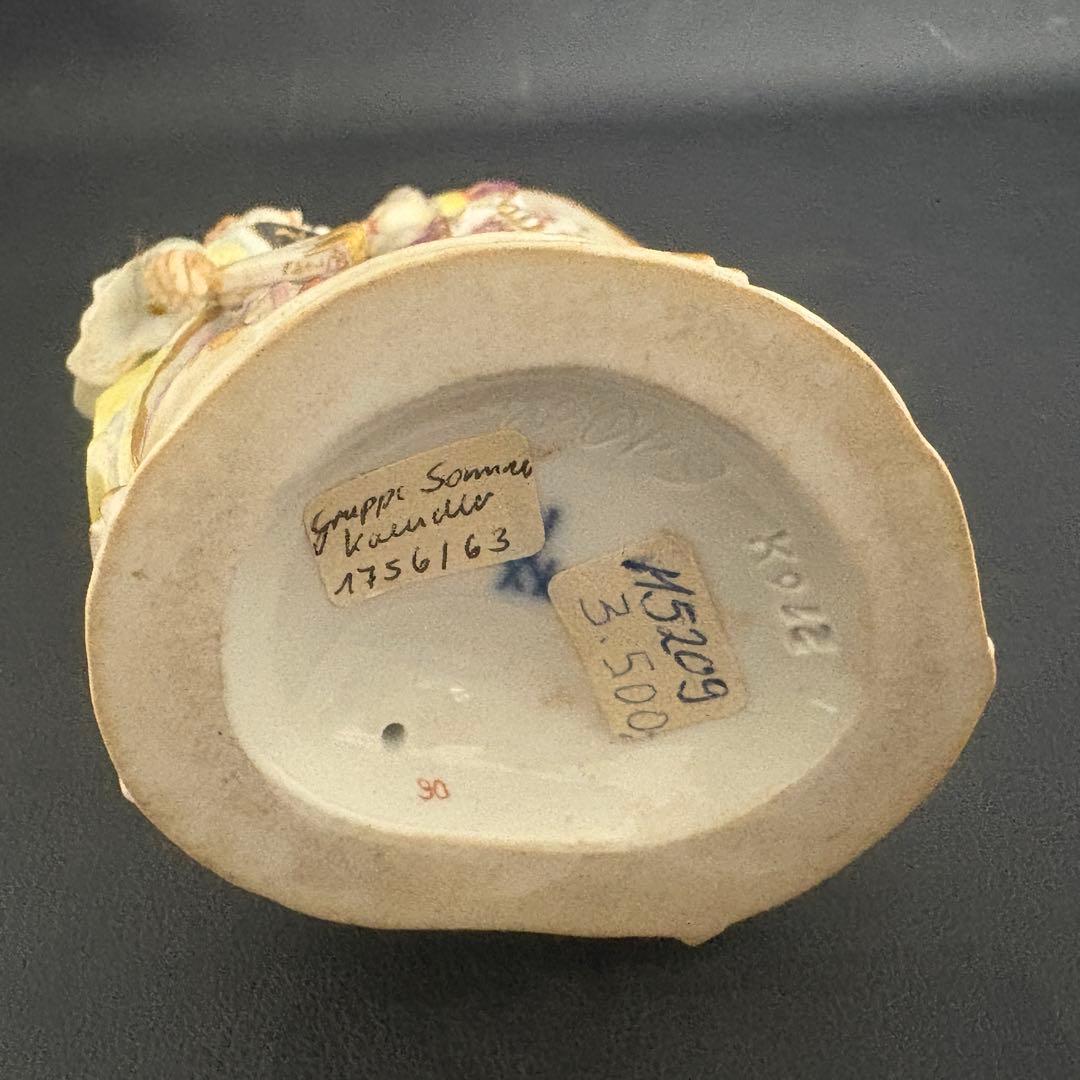 マイセン人形（フィギュリン）優美なカップル 〜夏の寓意〜