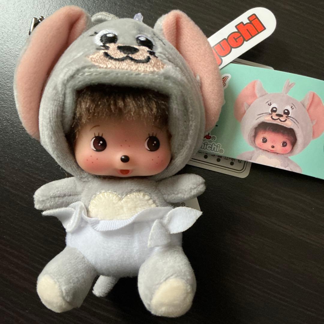 モンチッチ×トムとジェリー タフィーベビチッチ 顔でかSSキーチェーン