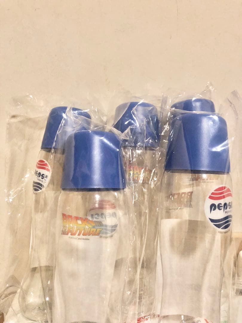 ペプシパーフェクト/バックトゥーザフューチャー/ウォーターボトル　5本セット