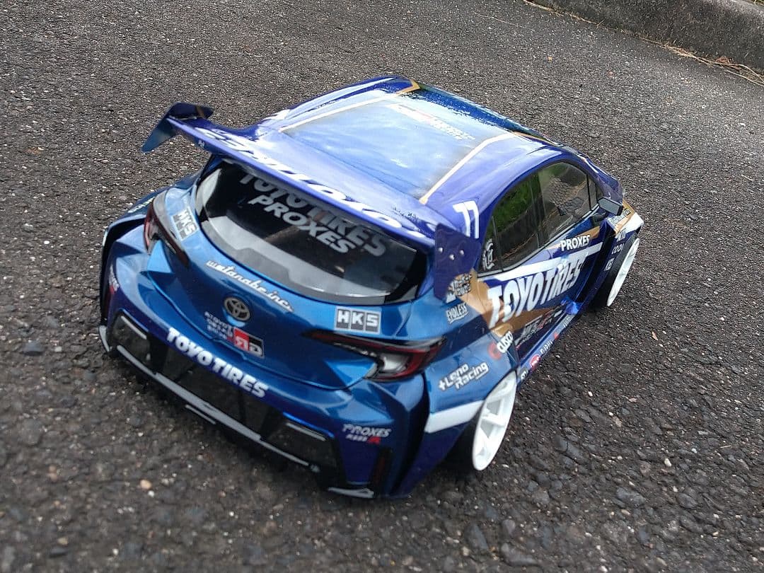 アディクション パンデム GRカローラ 制作済新品ラジコンボディ - メルカリ