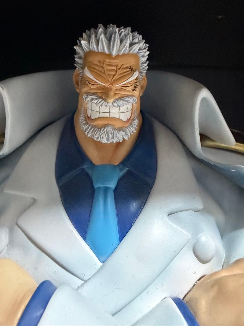 ONE PIECEガレージキット ガープ エース 頂上戦争 フィギュア