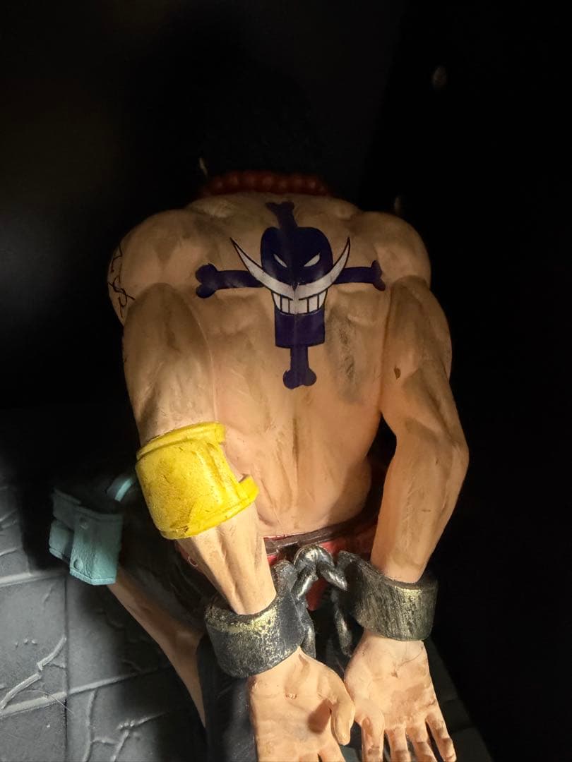 ONE PIECEガレージキット ガープ エース 頂上戦争 フィギュア