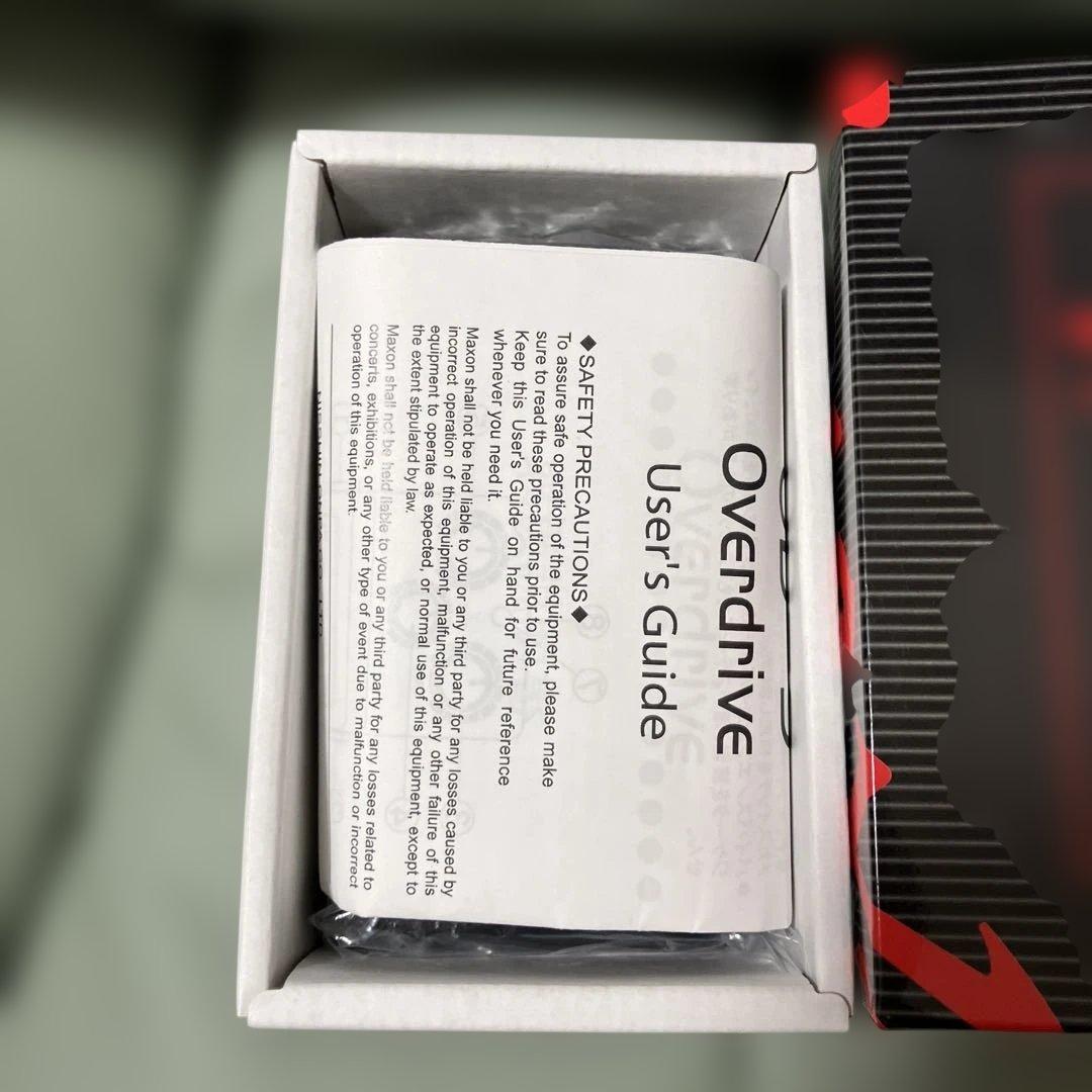 MAXON OD-9 BD Black drive ヨーロッパ250台限定品