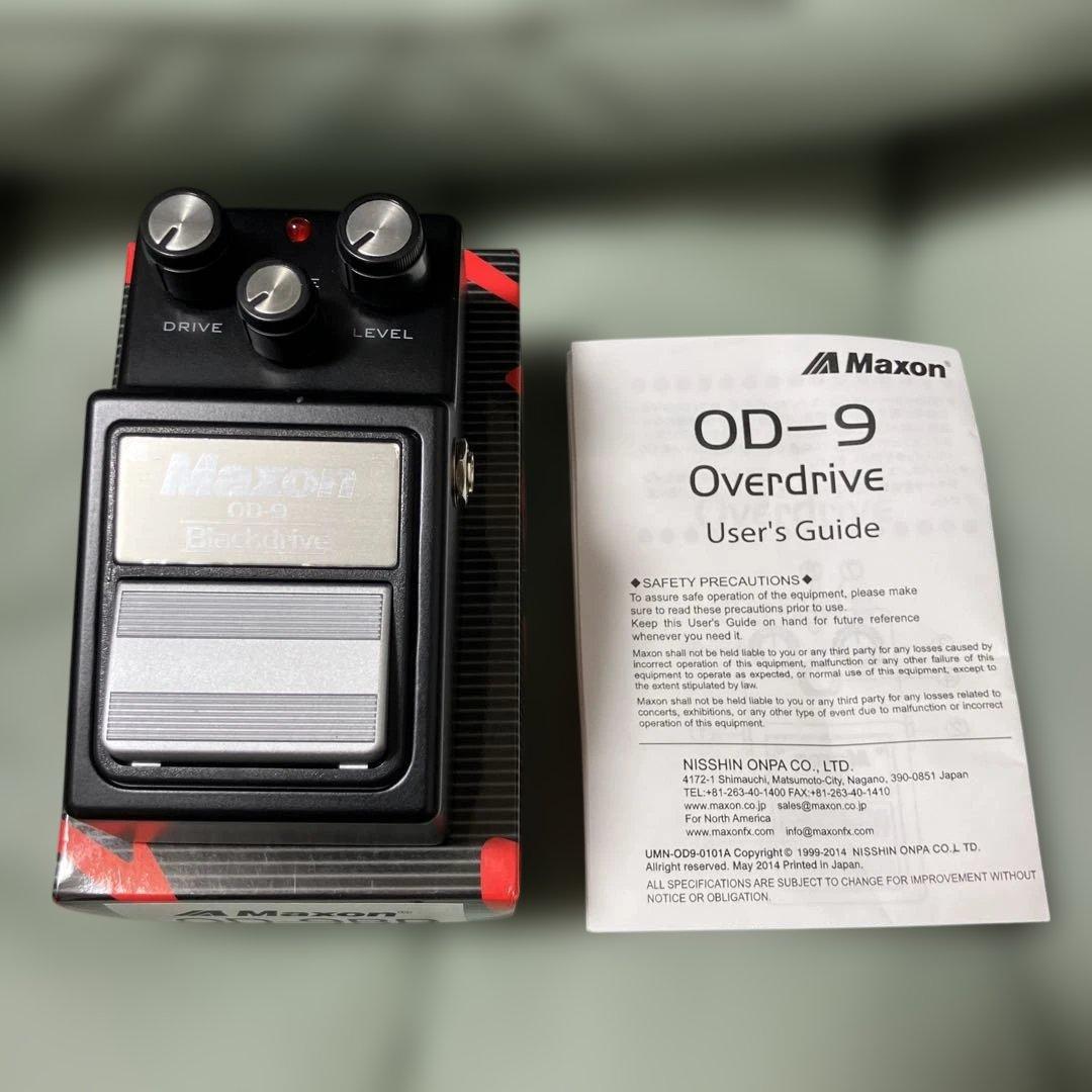 MAXON OD-9 BD Black drive ヨーロッパ250台限定品