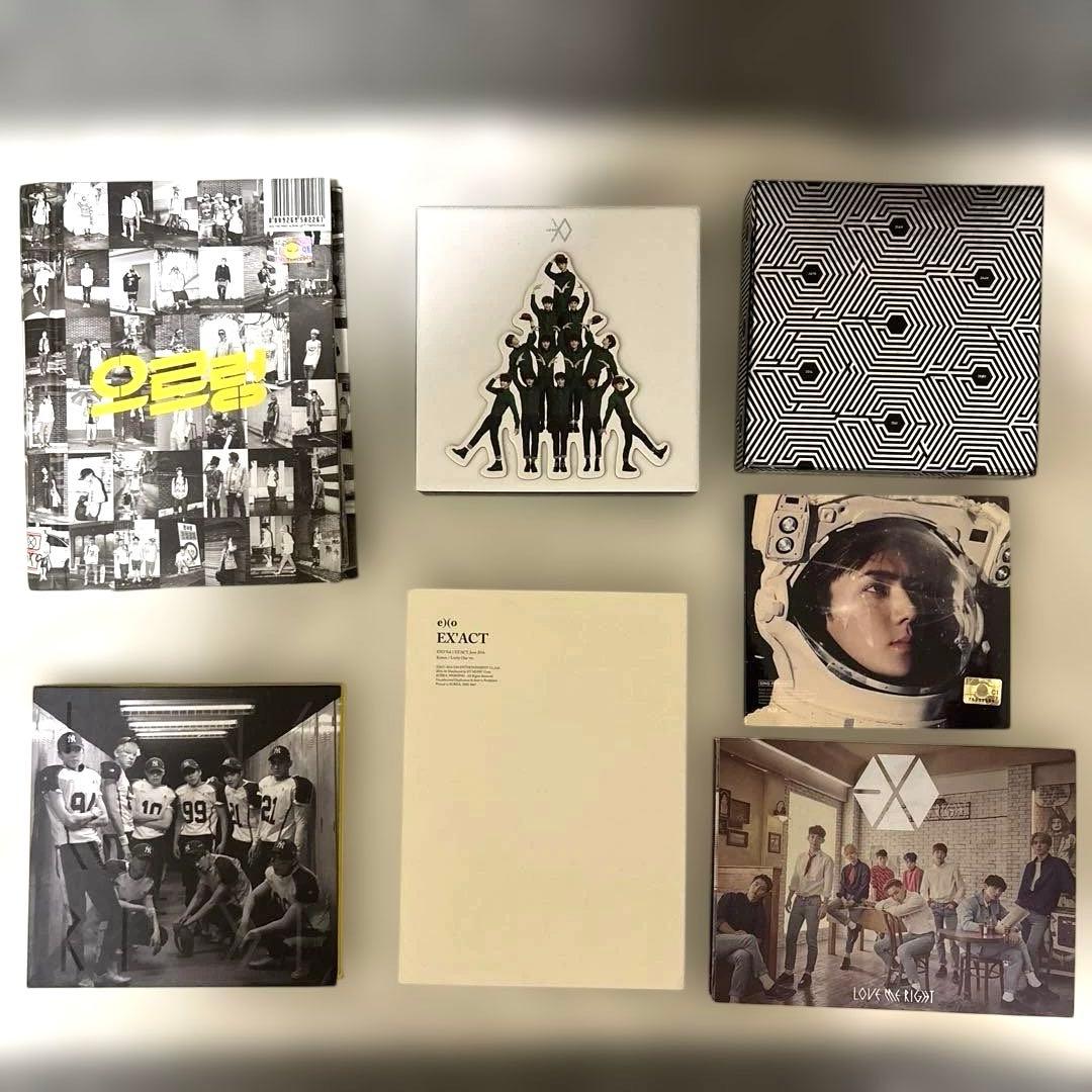 EXO アルバム 7点セット（トレカ付き） - メルカリ