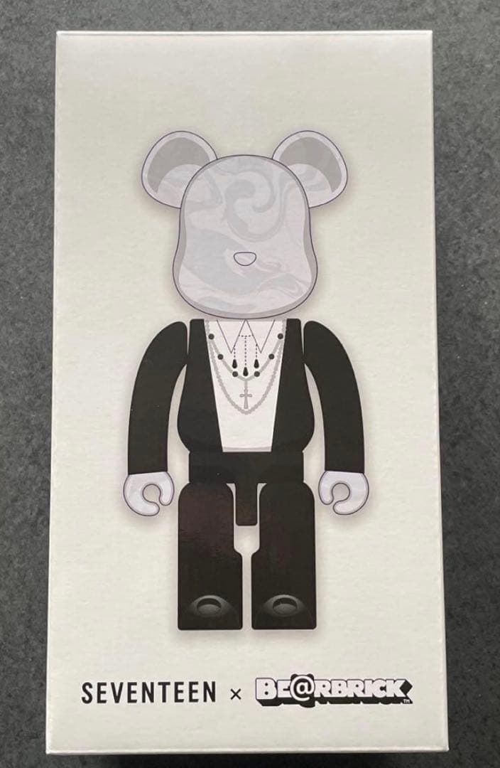 トレカ付 SEVENTEEN セブチBE@RBRICK 400% ウォヌ - メルカリ