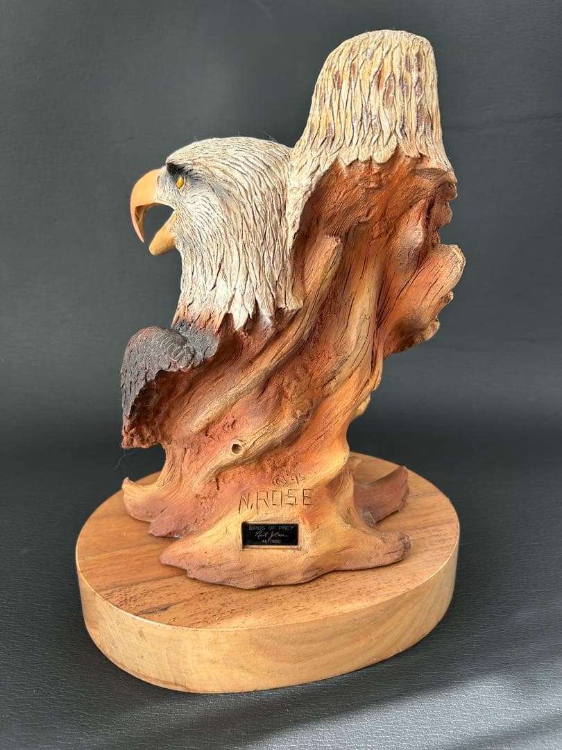 置物 Neil Rose BIRDS OF PREY Resin Sculpture