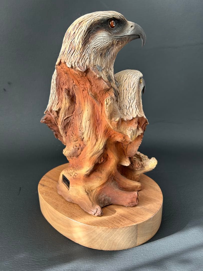 置物 Neil Rose BIRDS OF PREY Resin Sculpture