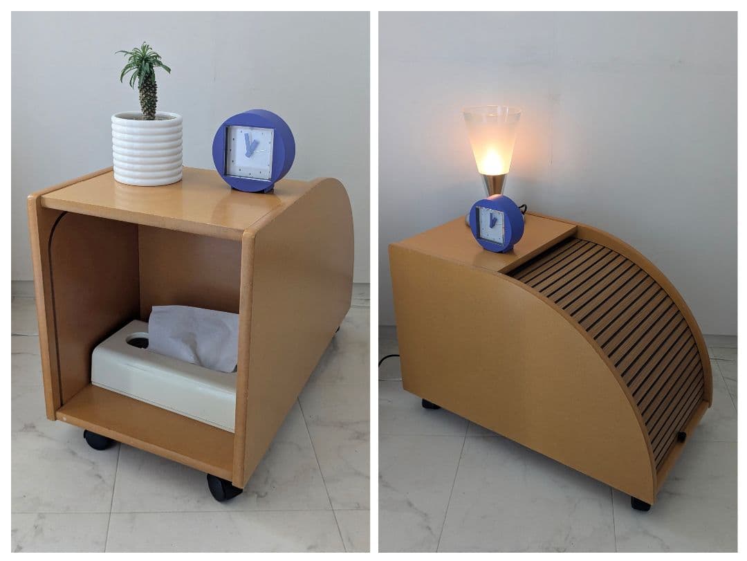 90s vintage キャビネット サイドテーブル マガジンラック