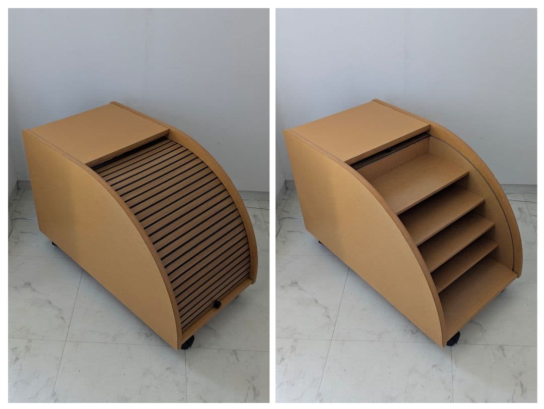 90s vintage キャビネット サイドテーブル マガジンラック