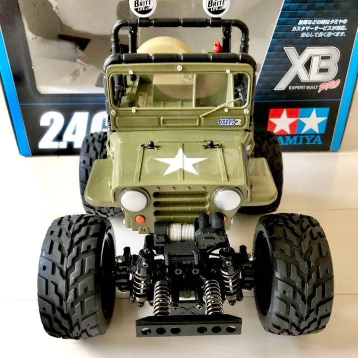☆美品☆ タミヤ GF-01 シャーシ ワイルドウイリー2 ボディ XB - メルカリ