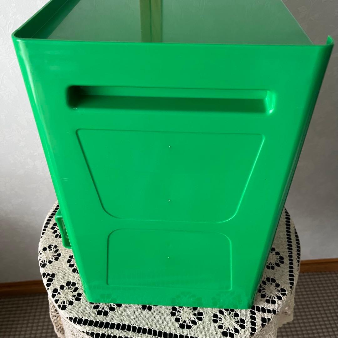 レトロポップ 調味料ラック グリーン