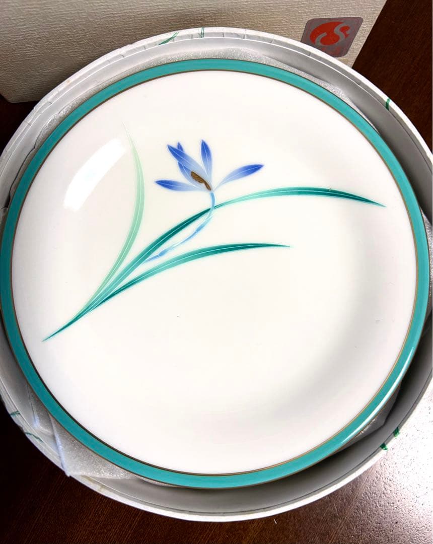 香蘭社 オ－キッドガーデン 5 色変わり 深皿と平皿 10客 - メルカリ