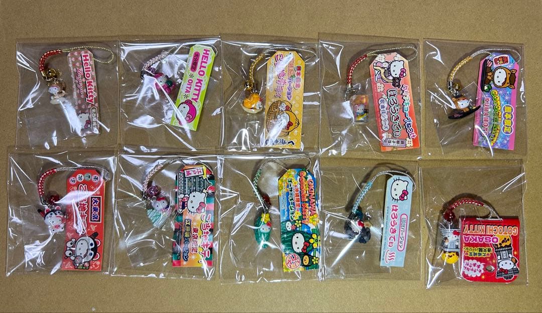 【レア】 ご当地キティ 根付け ファスナーマスコットその他 まとめ売り 131点