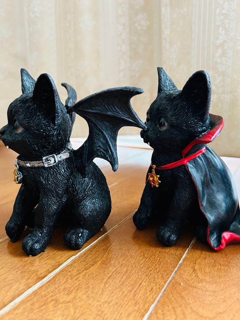 バンパイア猫ちゃん3体セット　魔女　悪魔　ハロウィン