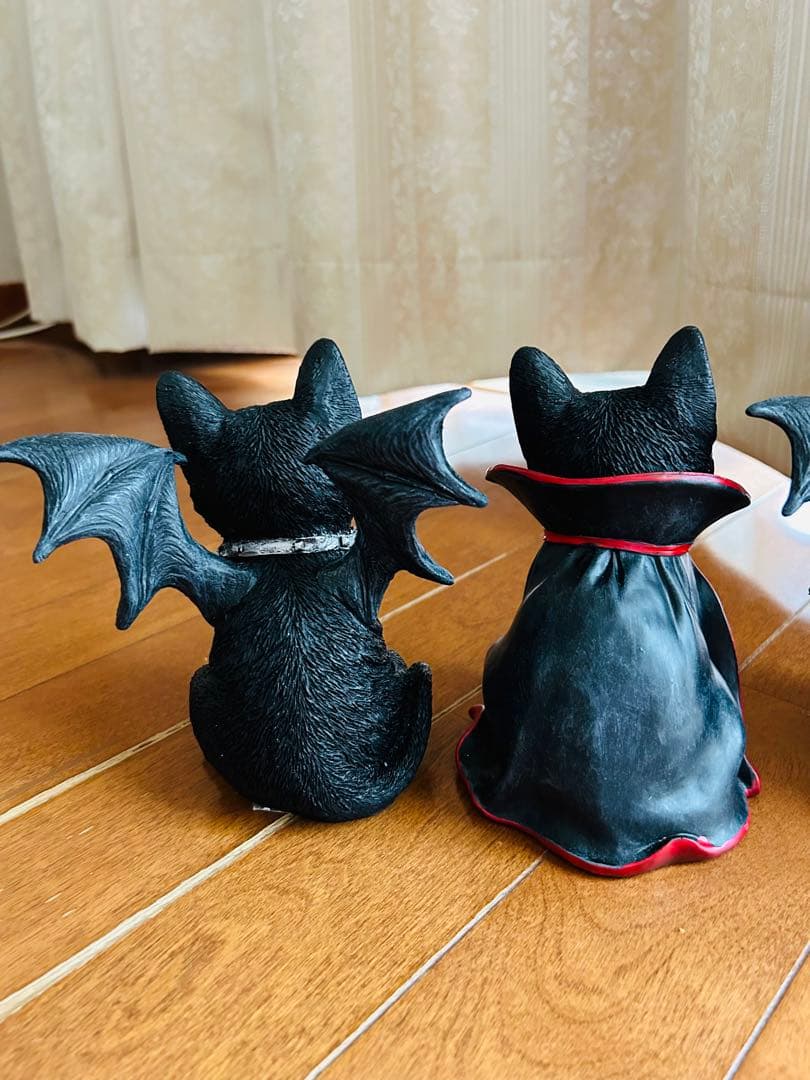 バンパイア猫ちゃん3体セット　魔女　悪魔　ハロウィン
