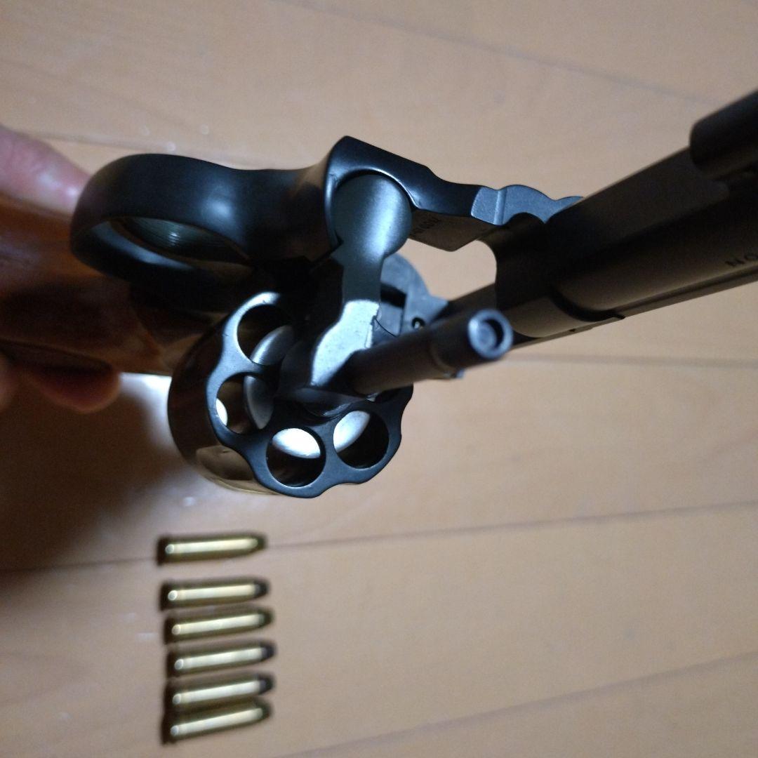 ハートフォード モデルガンM15 ジャンク品 リボルバー 木製グリップ付き