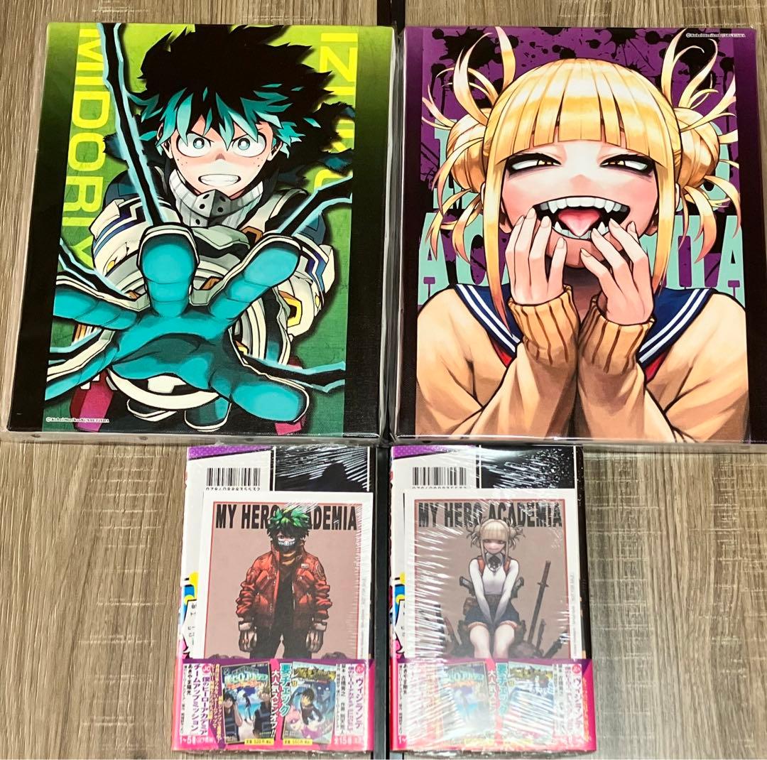 おまけ付き　限定　生産　フルカラー　アートボード デク　トガ　ヒロアカ