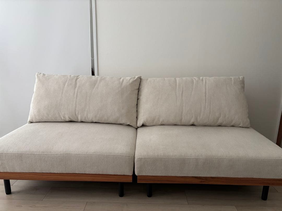 【美品】Ridleyコーデュロイソファ 2点セット