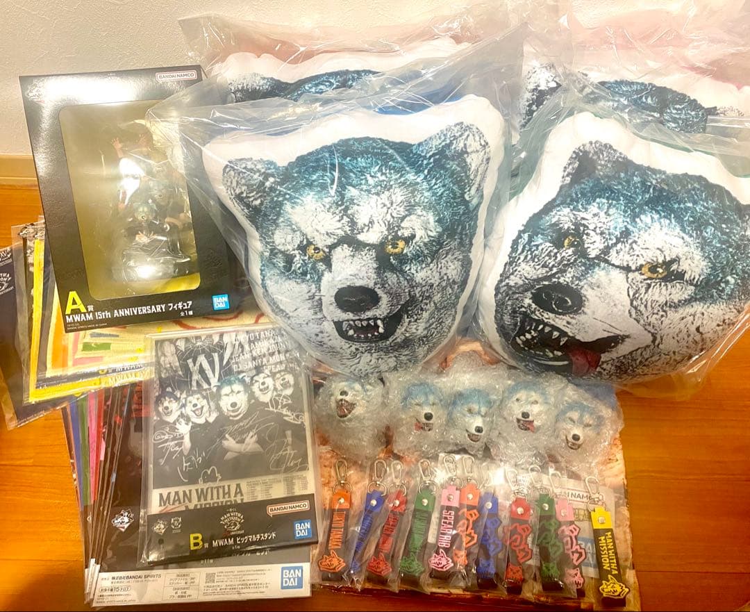 マンウィズ MWAM 一番くじ 全44種 のうち43種のセミコンプセット