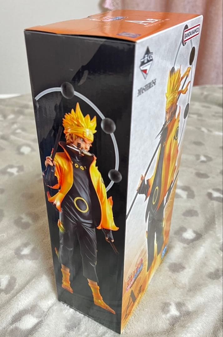 一番くじ　NARUTO 紡がれる火の意志　A賞ナルト　B賞サスケ輪廻写輪眼