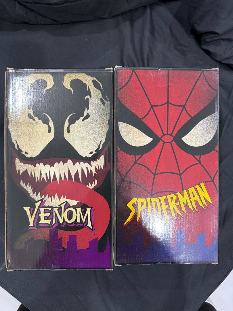 ベアブリック　ベノム　スパイダーマン　ハッピーくじ　SP賞　LAST賞