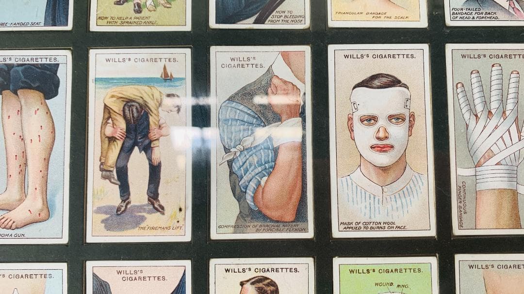 超レア物1920年代◆「First Aid」カードを集めたもの