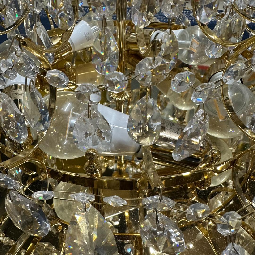 YAMAGIWA　ヤマギワ　クリスタル　シャンデリア　BC サン・ミッシェル