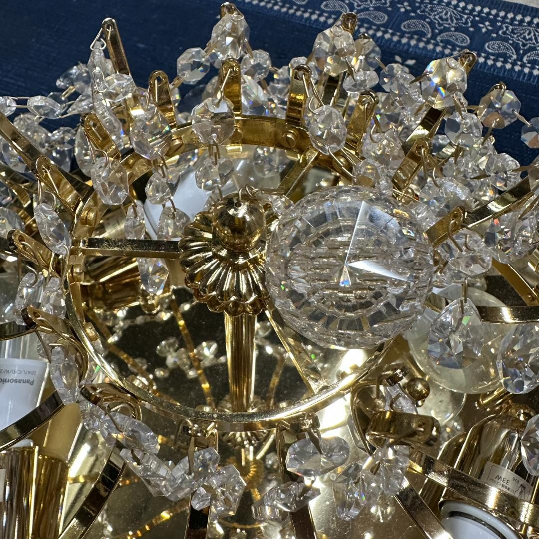 YAMAGIWA　ヤマギワ　クリスタル　シャンデリア　BC サン・ミッシェル