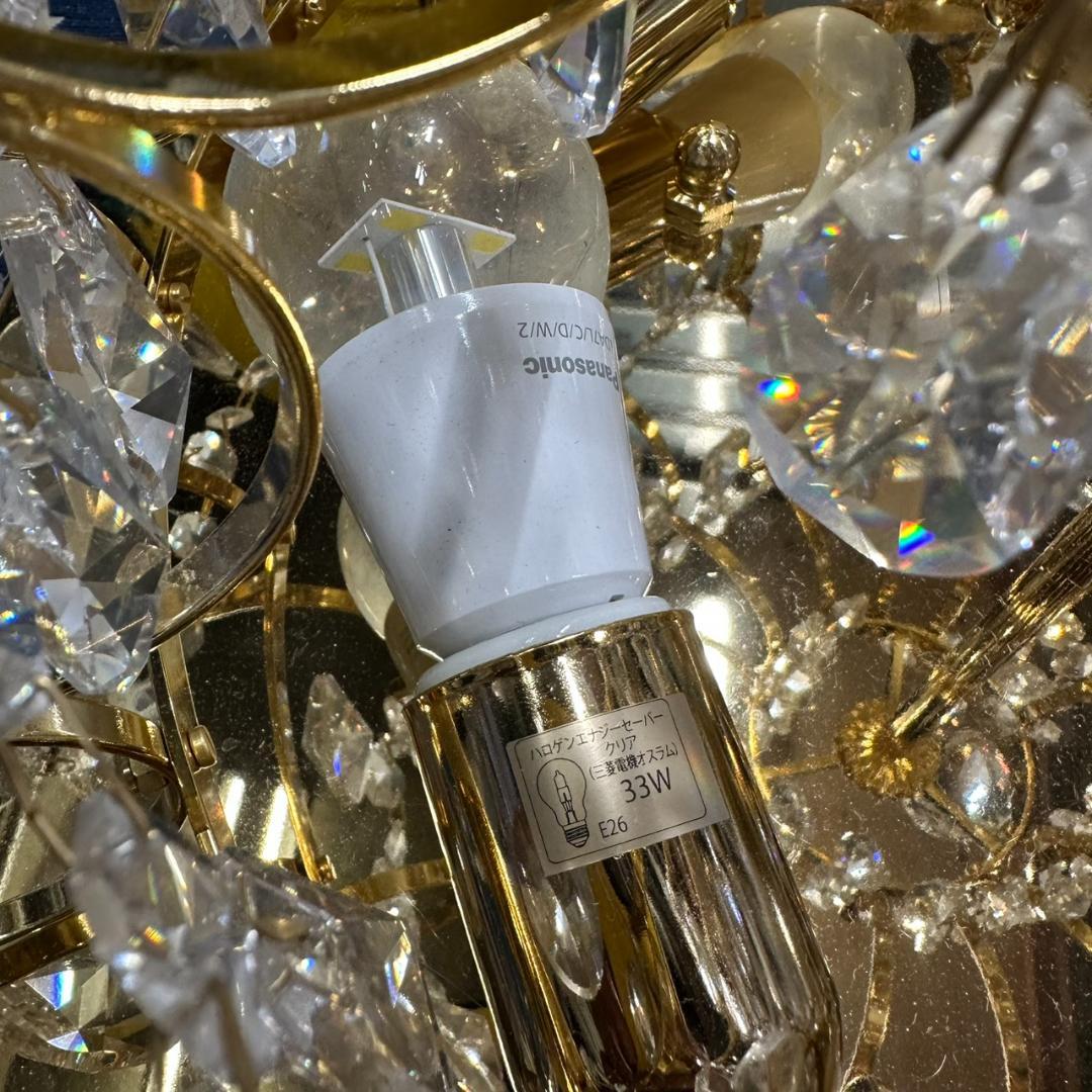 YAMAGIWA　ヤマギワ　クリスタル　シャンデリア　BC サン・ミッシェル