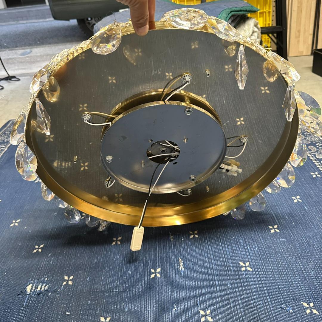 YAMAGIWA　ヤマギワ　クリスタル　シャンデリア　BC サン・ミッシェル