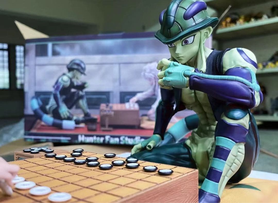 ハンター×ハンターHUNTERFAN STUDIOメルエムコムギ軍儀 フィギュア