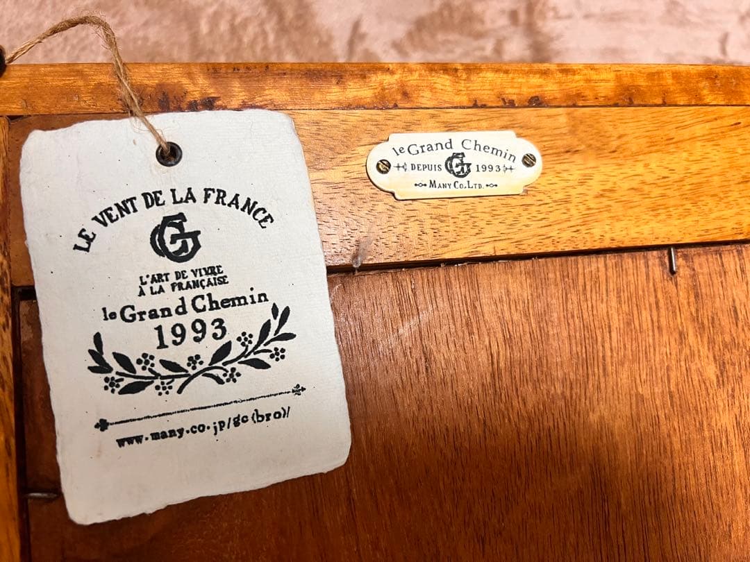 新品★ グルニエ ミラーシェルフ【グランシュマン】　マニー　アンティーク