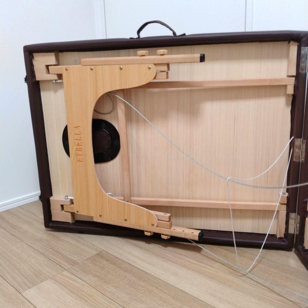 ETBELLA 折りたたみベッド ブラウン