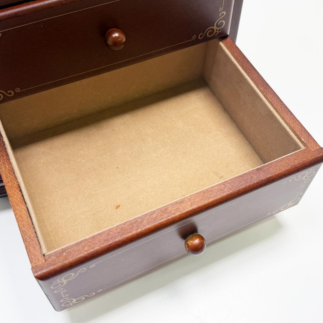 希少品 ディズニーキャラクター オルゴール 木製