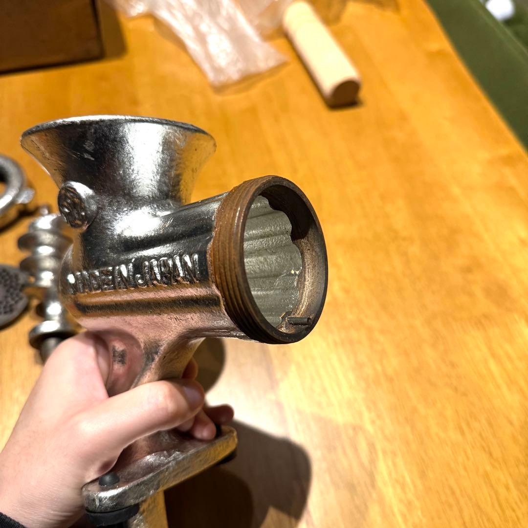 BONNY Mincer ミンサー No.5 手廻し式 ミートチョッパー レトロ