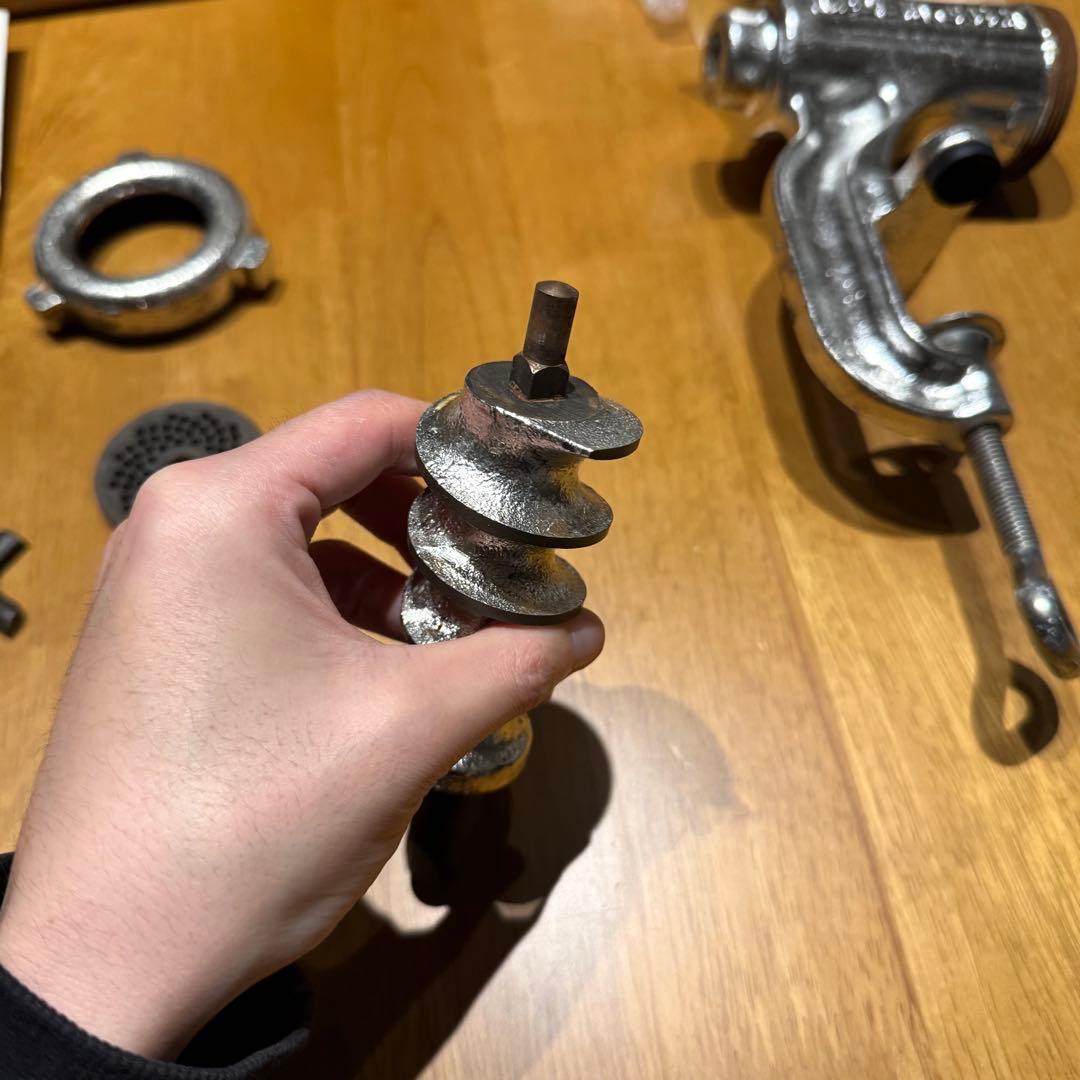 BONNY Mincer ミンサー No.5 手廻し式 ミートチョッパー レトロ