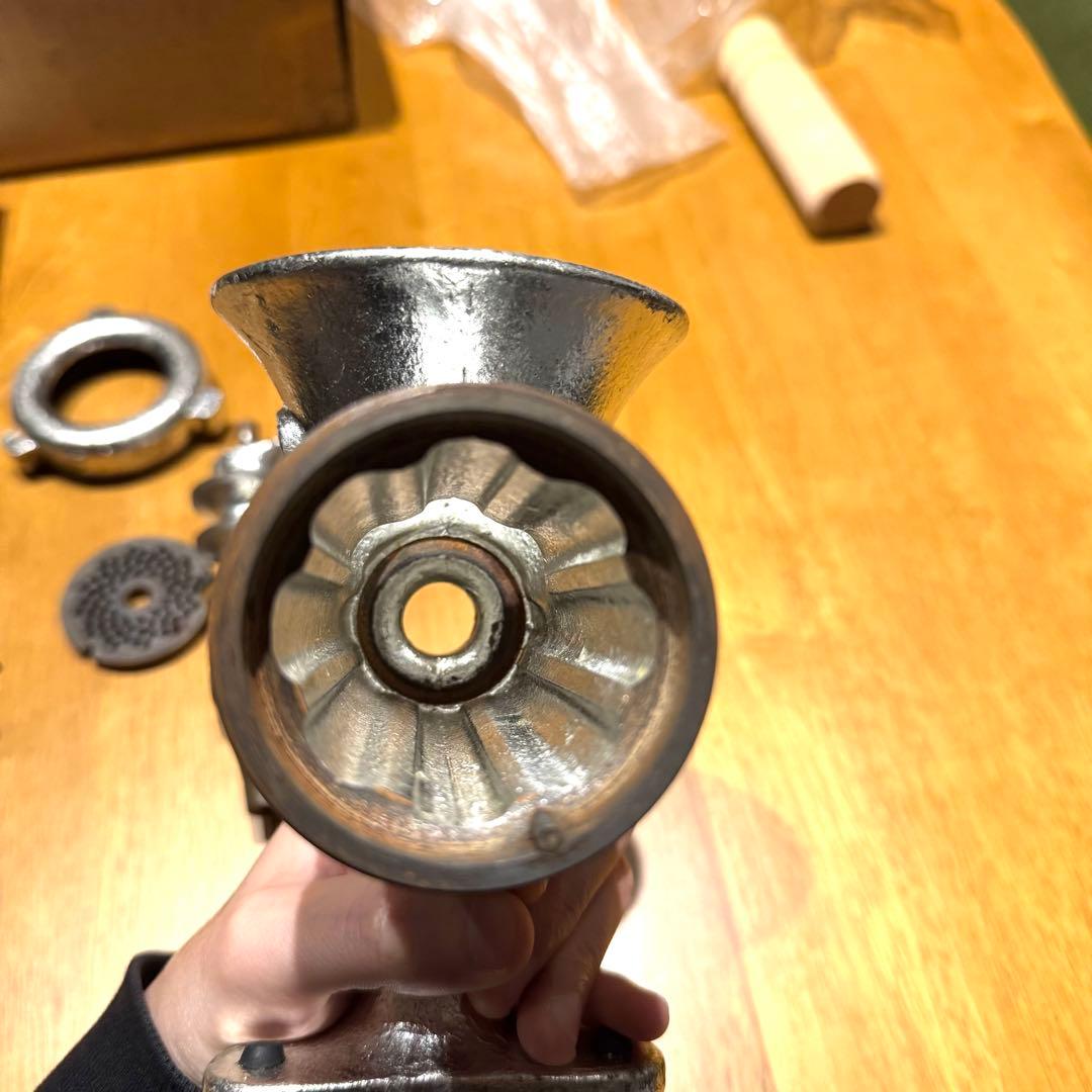 BONNY Mincer ミンサー No.5 手廻し式 ミートチョッパー レトロ