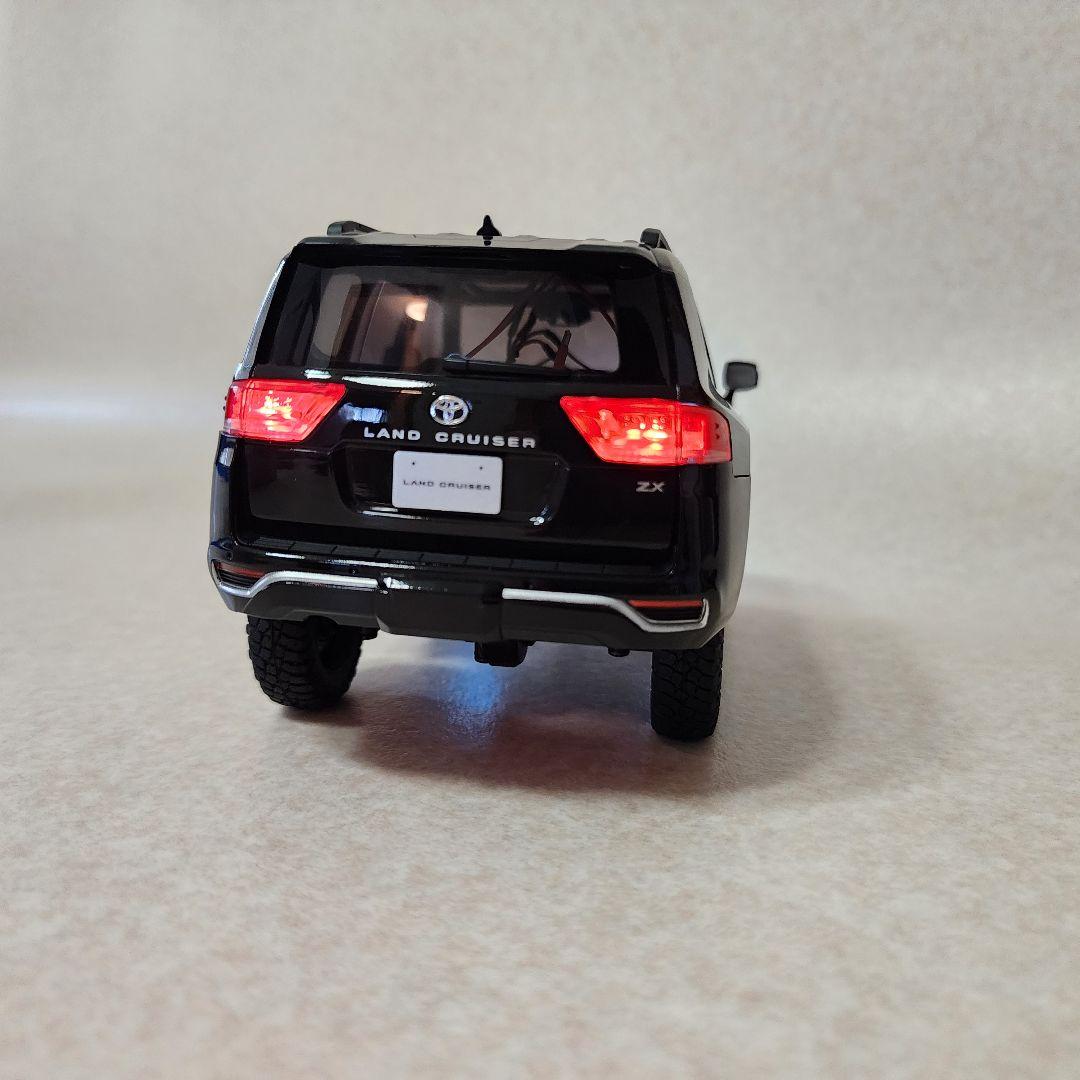 ミニッツ4x4 ランドクルーザー300 ブラック LED付き レディセット