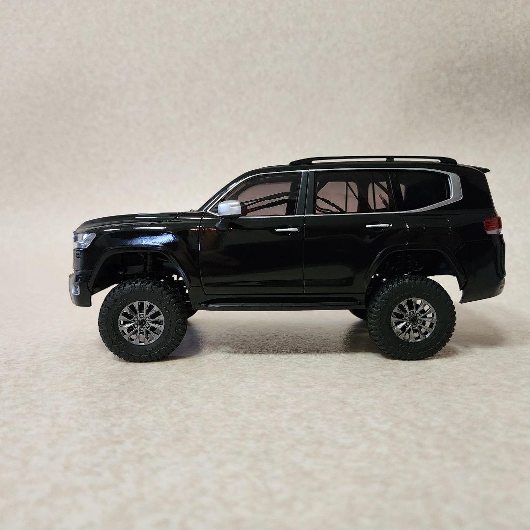 ミニッツ4x4 ランドクルーザー300 ブラック LED付き レディセット