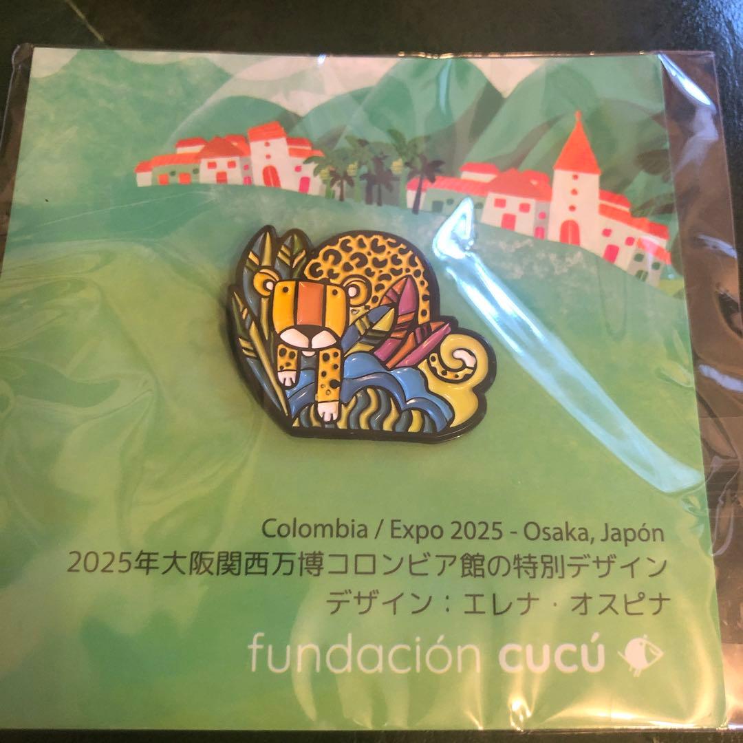 新品 大阪万博 コロンビアピンバッジ - メルカリ